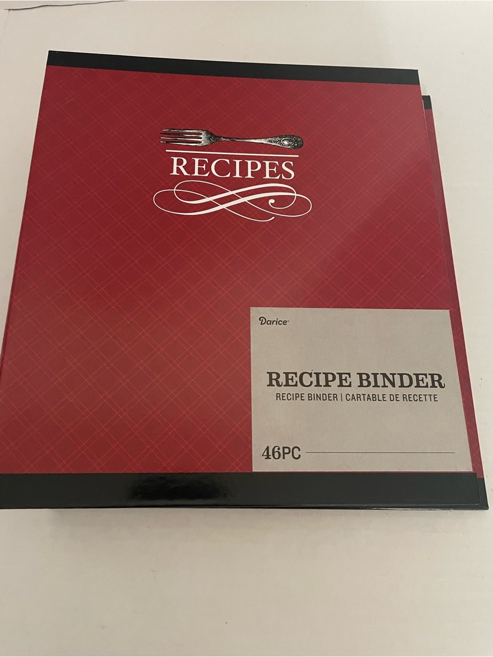 Recipe Binder 46 Pc plus Recipe Cards